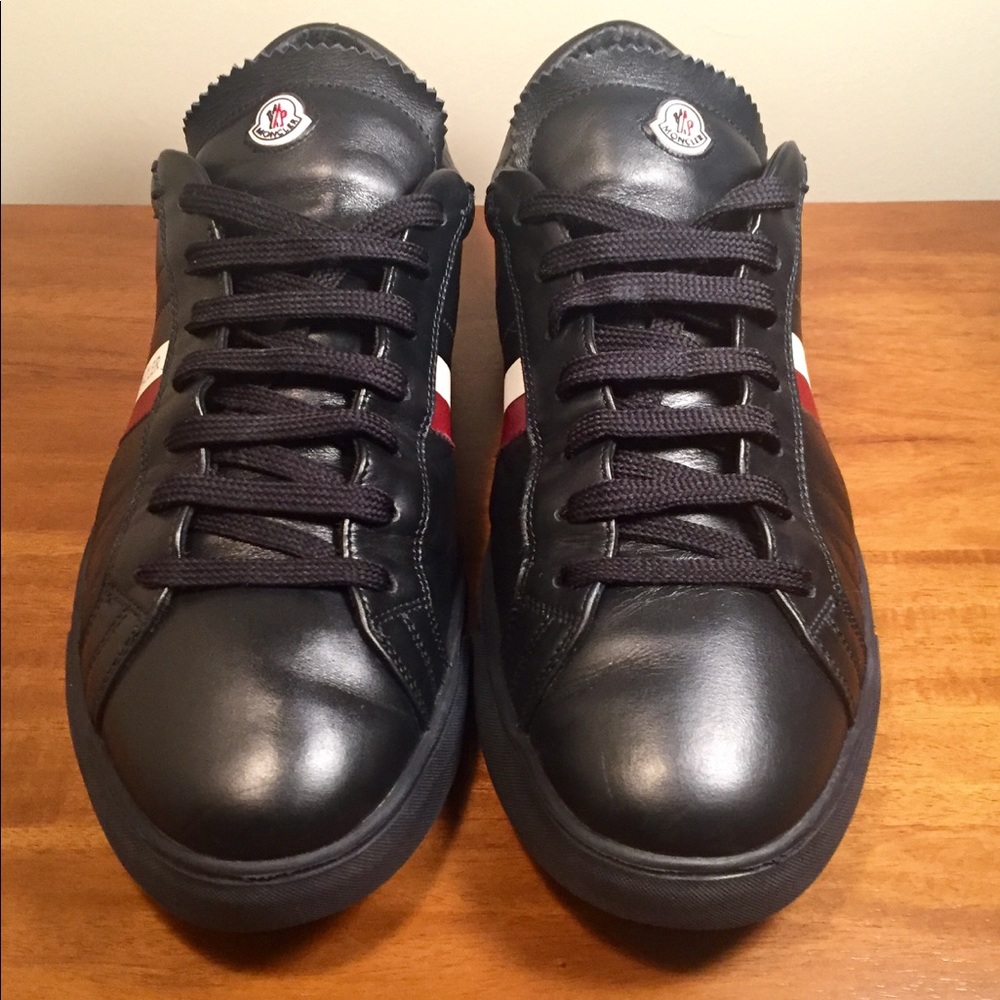 MONCLER La Monaco sneakers men black size 11